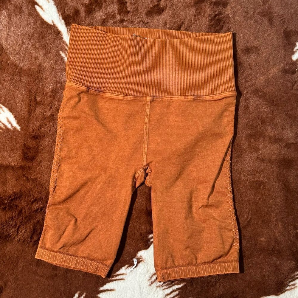 NWOT Free People Good Karma Biker Shorts